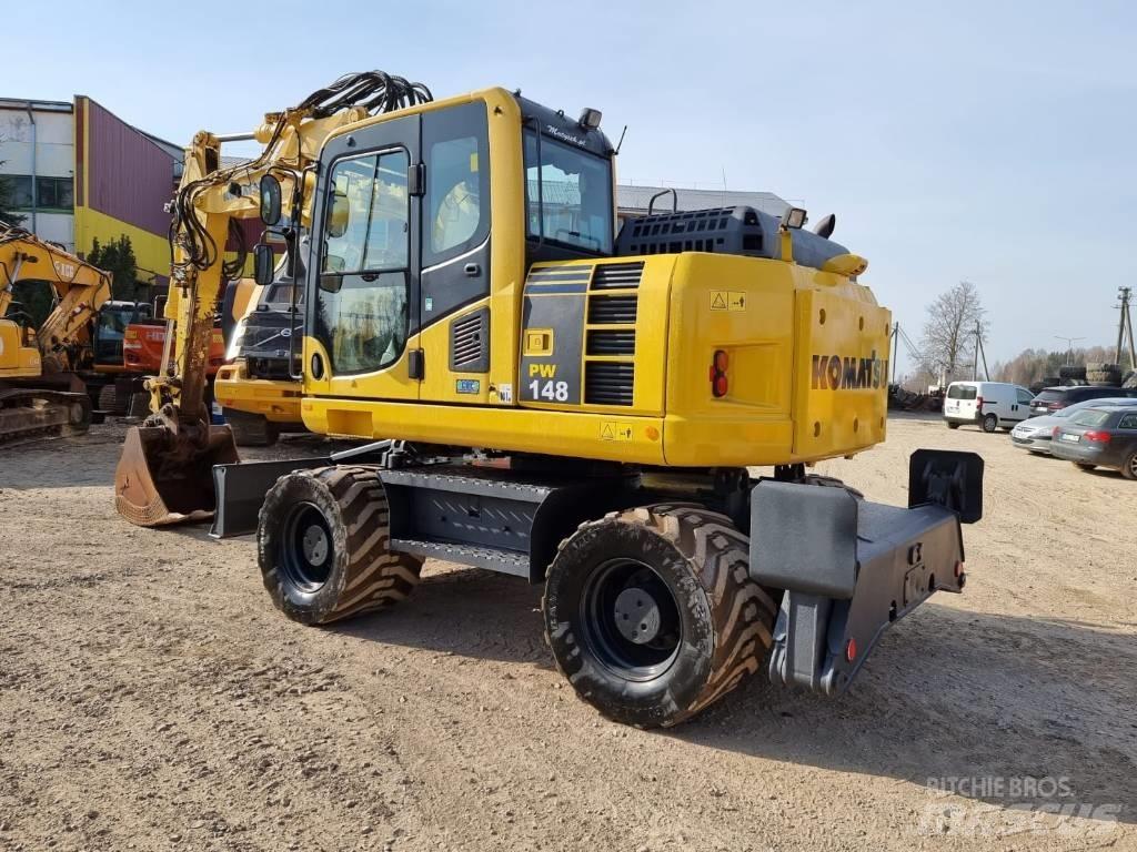 Komatsu PW 148-8 Pyöräkaivukoneet