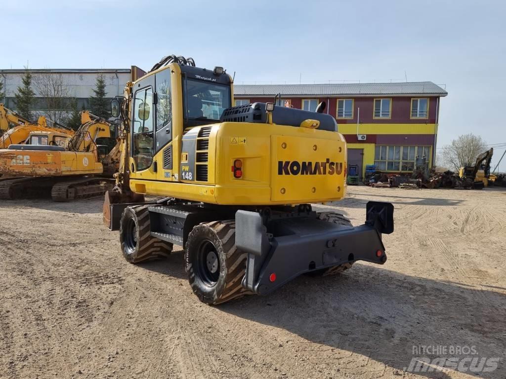 Komatsu PW 148-8 Pyöräkaivukoneet