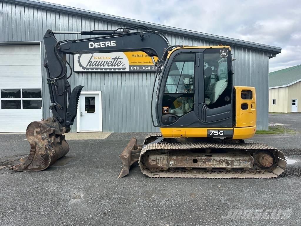 John Deere 75G Telakaivukoneet