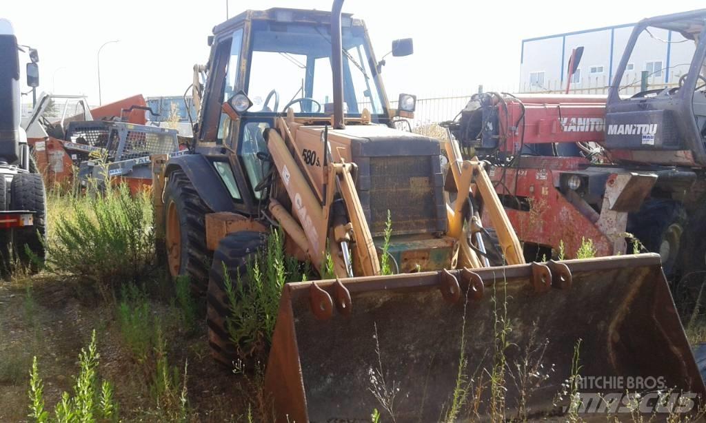 CASE 580 K Kaivurikuormaajat