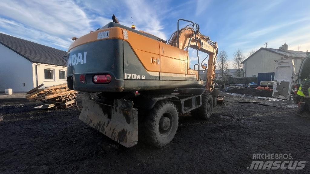 Hyundai Robex 170w-9 Pyöräkaivukoneet