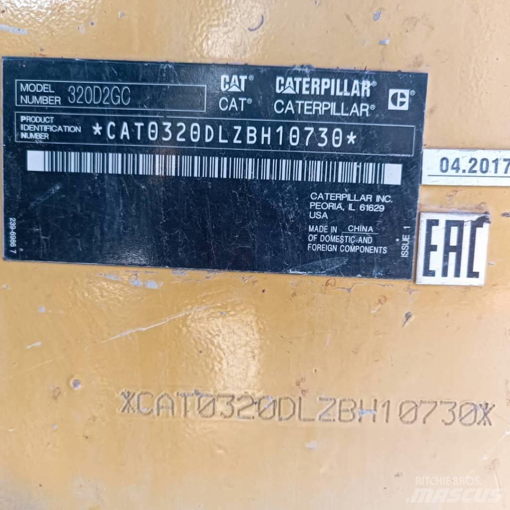 CAT 320D2 GC Telakaivukoneet