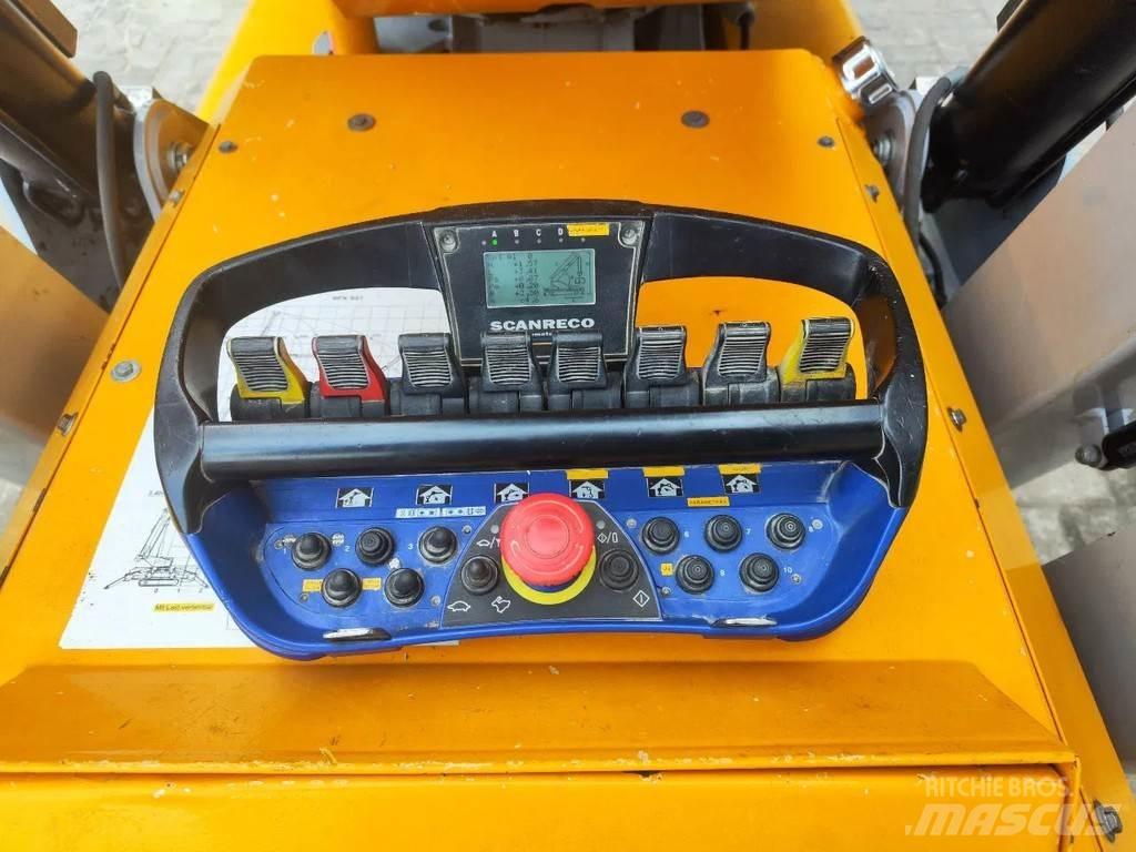 Jekko SPX 527 CDH Tela-alustaiset nosturit