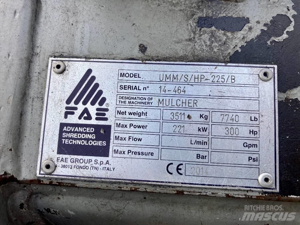 FAE UMM/S/HP 225 Muut metsäkoneet