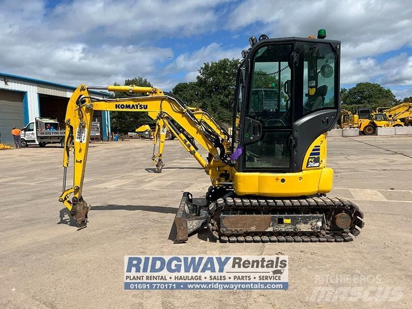 Komatsu PC 26 MR Minikaivukoneet < 7t