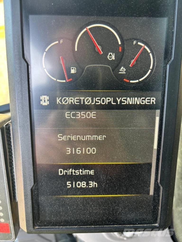 Volvo EC 350 EL Telakaivukoneet