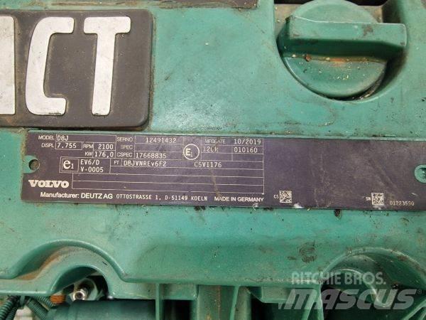 Volvo D8J Moottorit