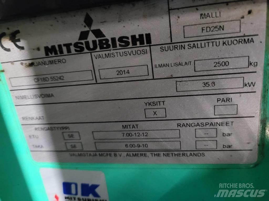Mitsubishi FD 25 N Dieseltrukit