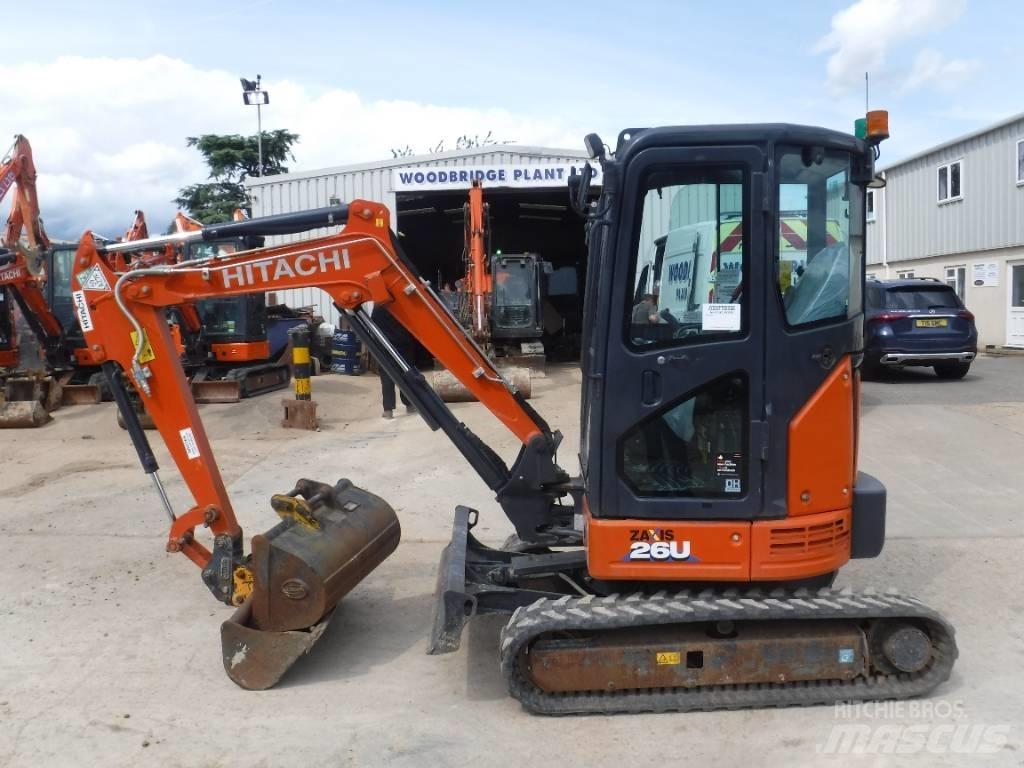 Hitachi ZX 26 U-6 Minikaivukoneet < 7t