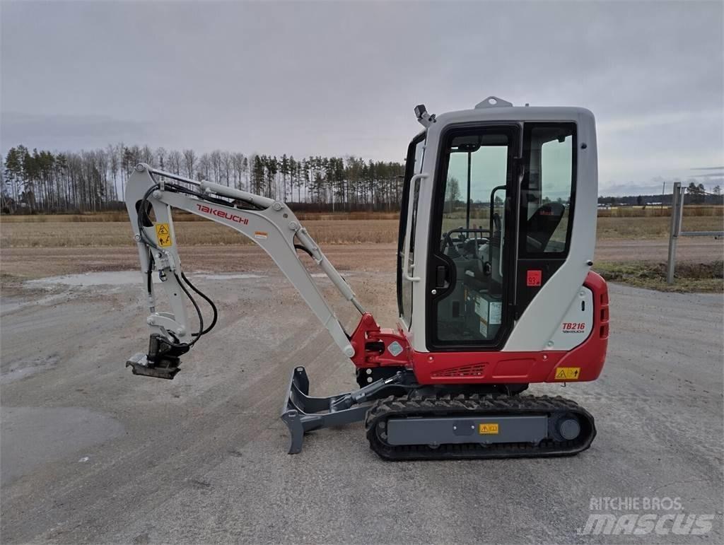 Takeuchi TB 216 Minikaivukoneet < 7t