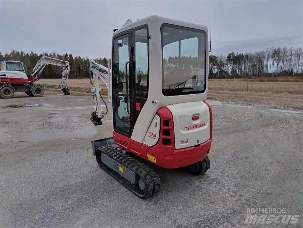 Takeuchi TB 216 Minikaivukoneet < 7t