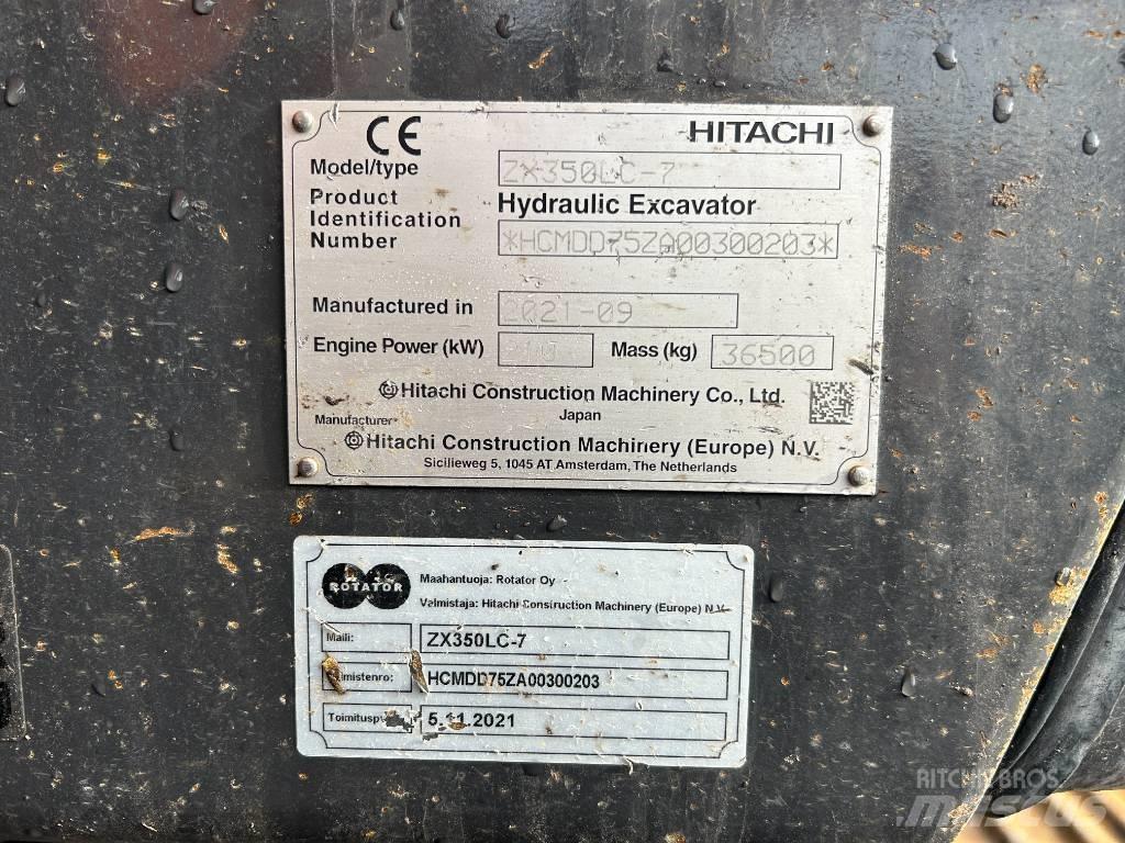 Hitachi ZX350LC-7 Telakaivukoneet