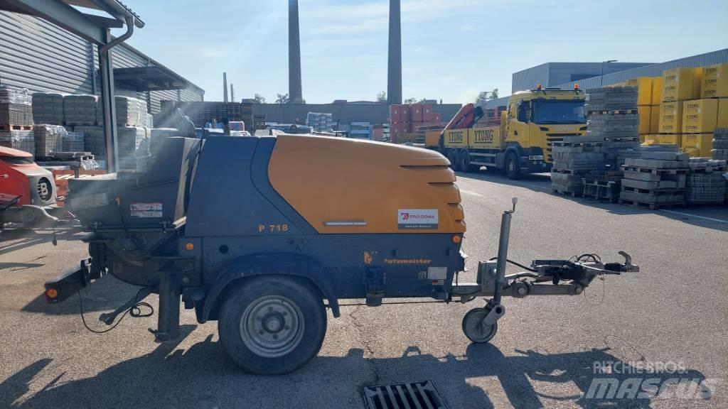 Putzmeister P 718 TD Betonipumppuautot
