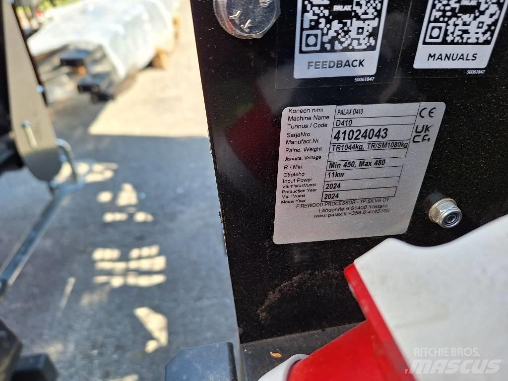 Palax D410 PRO+ Pilkekoneet, klapikoneet, hakkurit ja sirkkelit