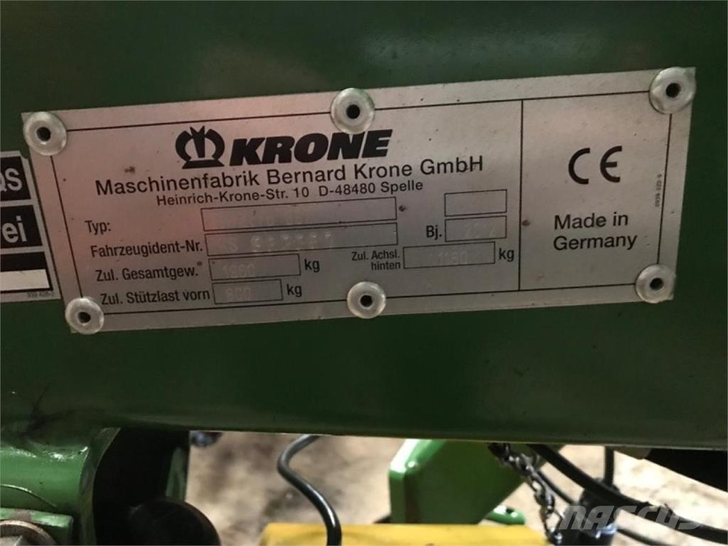 Krone Swadro 807 Karhottimet
