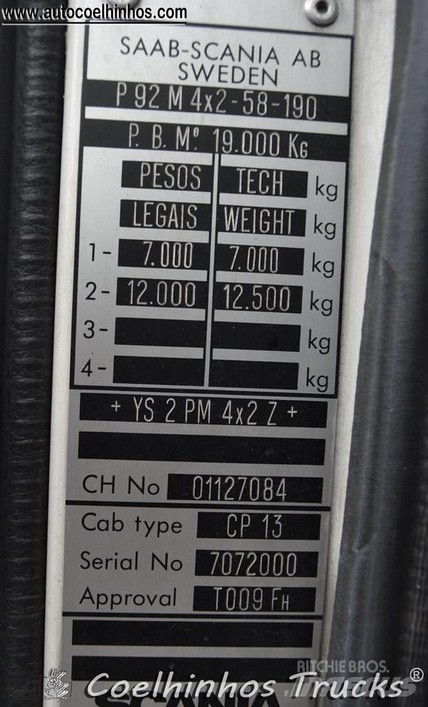Scania 92 M Pressukapelli kuorma-autot