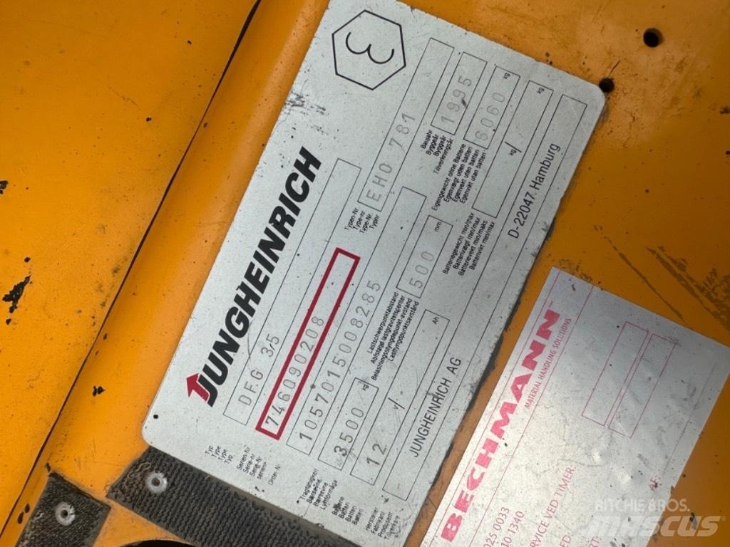 Jungheinrich EFD35 Dieseltrukit