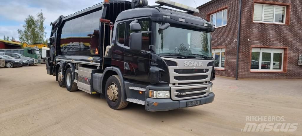 Scania P340 Gas Jäteautot