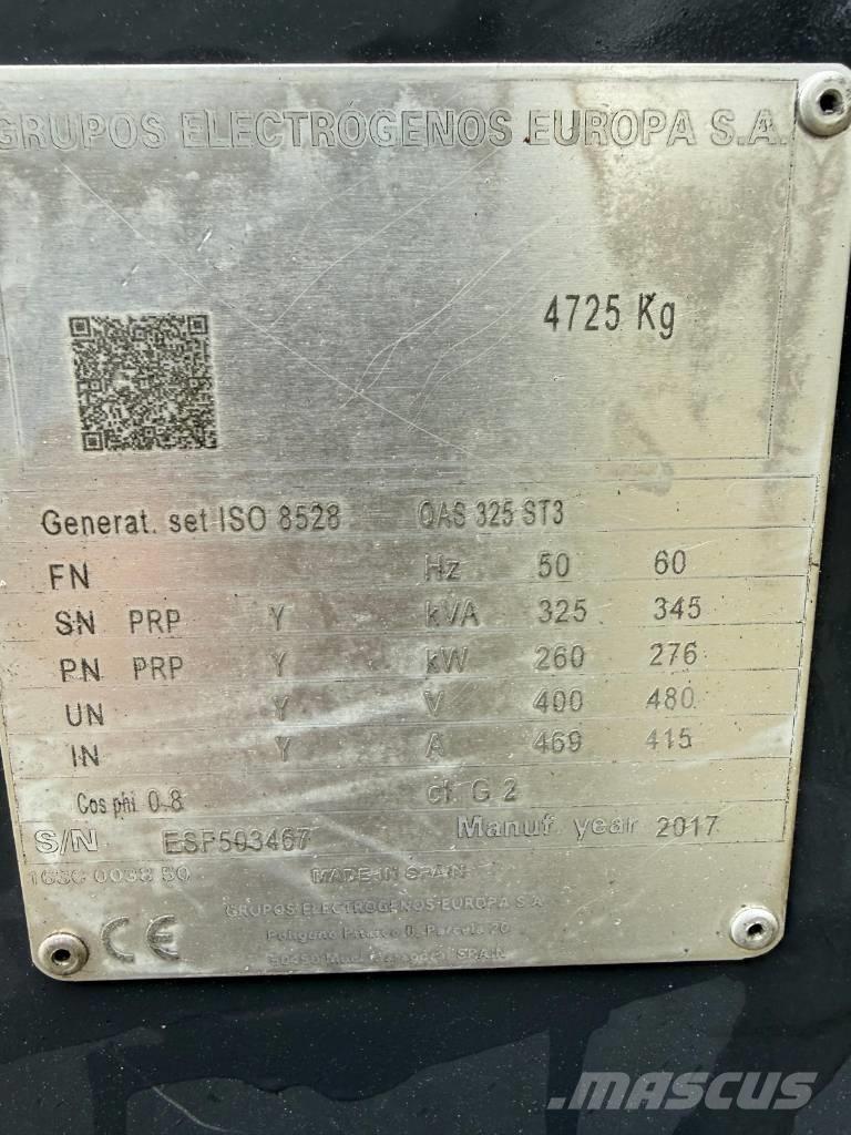 Atlas Copco QAS 325 Dieselgeneraattorit