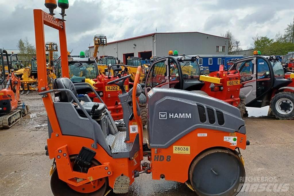 Hamm HD 8 VV Tandemjyrät