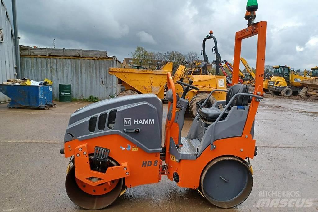 Hamm HD 8 VV Tandemjyrät