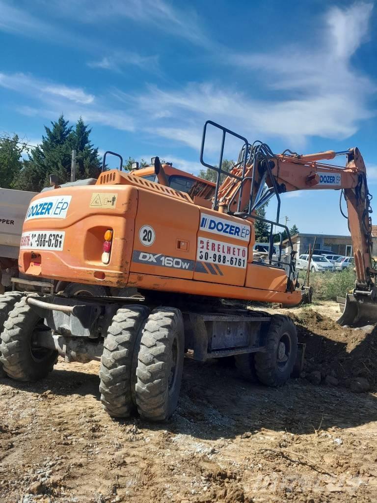 Doosan DX 160 W-3 Pyöräkaivukoneet