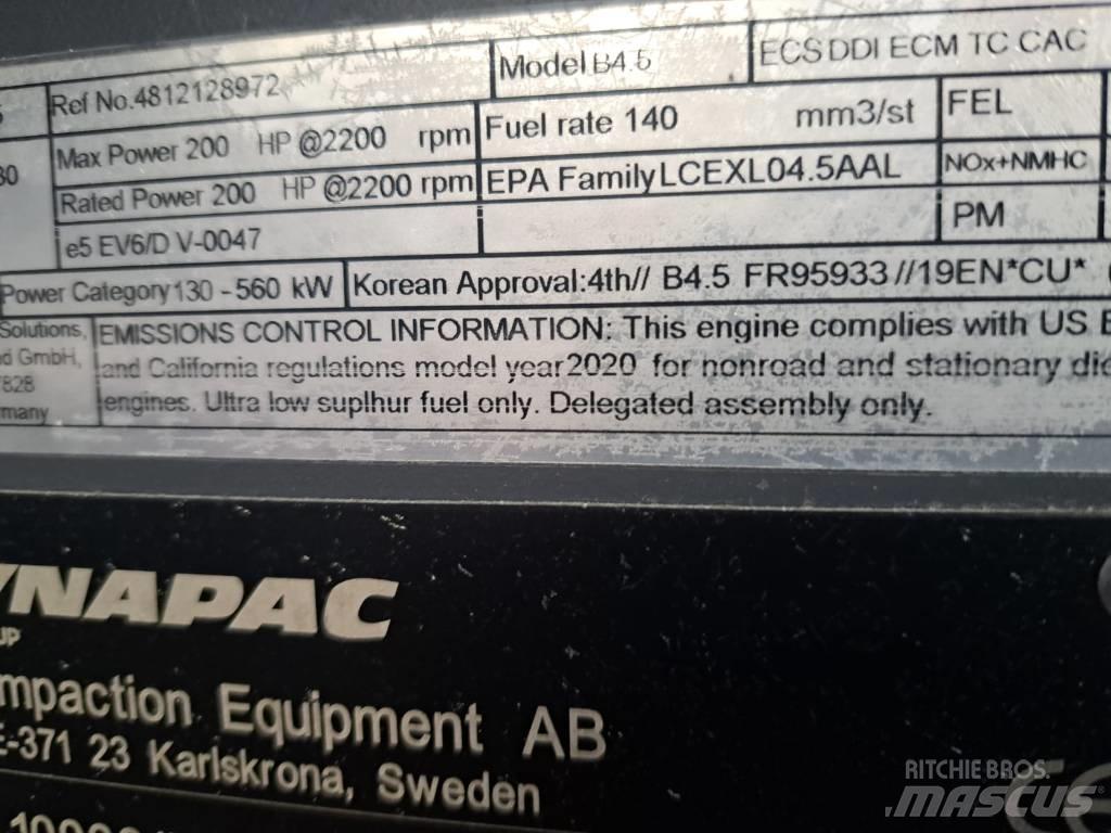 Dynapac CA6000D Yksivalssijyrät