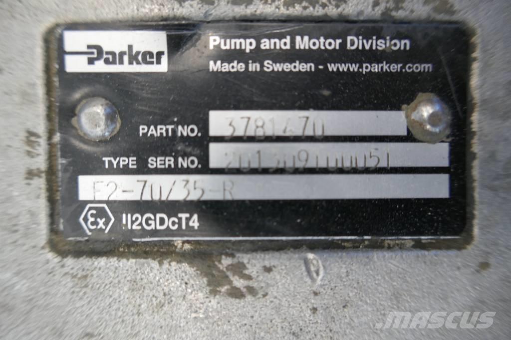 Parker F2 Hydrauliikka