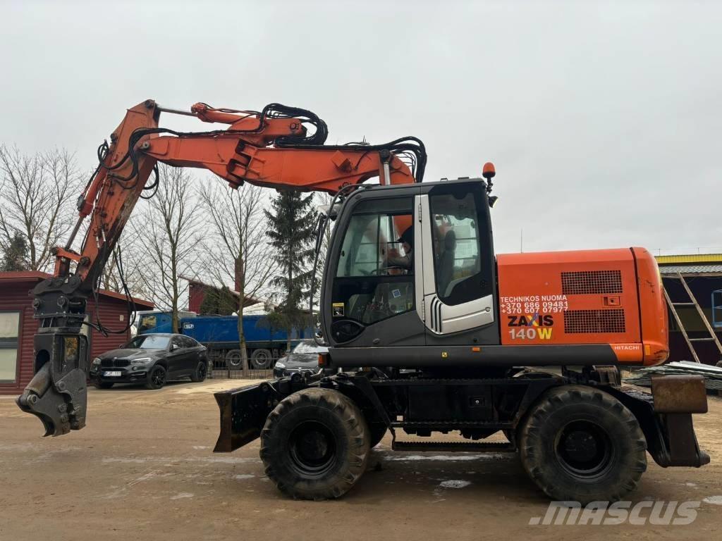 Hitachi ZX140 W-3 Pyöräkaivukoneet