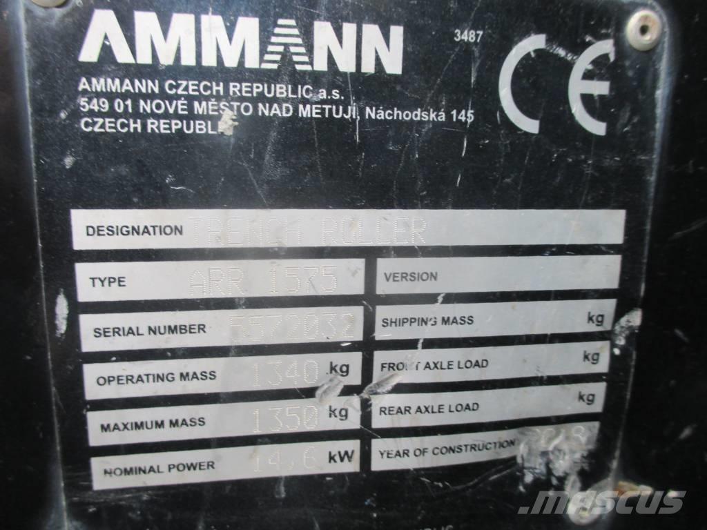 Ammann ARR 1575 Tandemjyrät