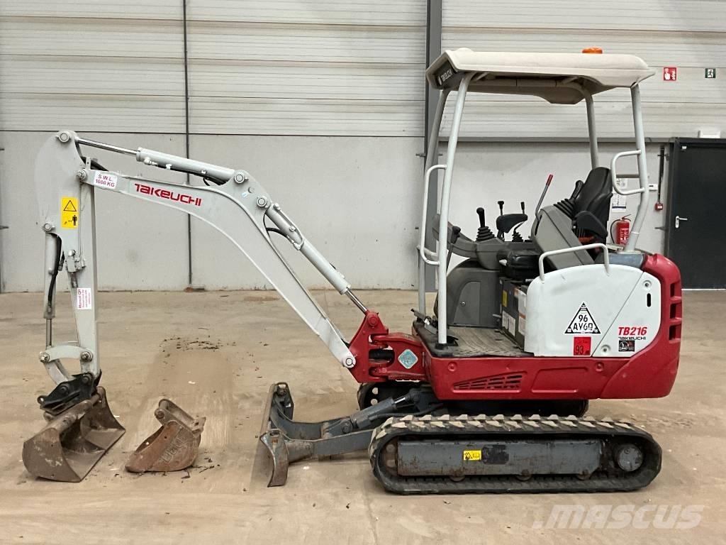 Takeuchi TB 216 Minikaivukoneet < 7t