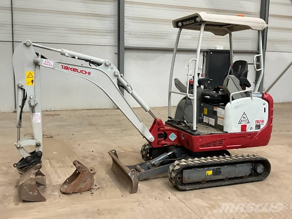 Takeuchi TB 216 Minikaivukoneet < 7t