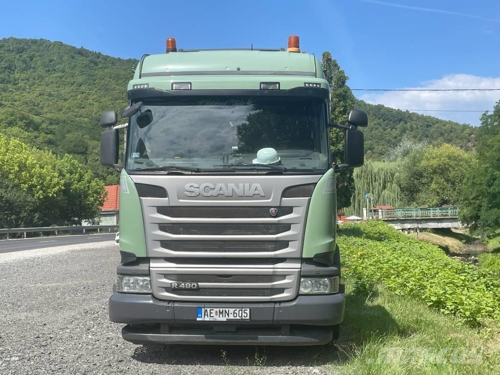 Scania R 490 Vetopöytäautot