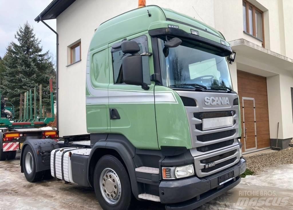 Scania R 490 Vetopöytäautot