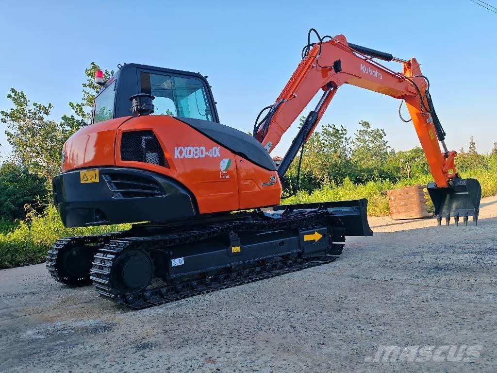 Kubota KX 080-4 CX Midikaivukoneet 7t - 12t