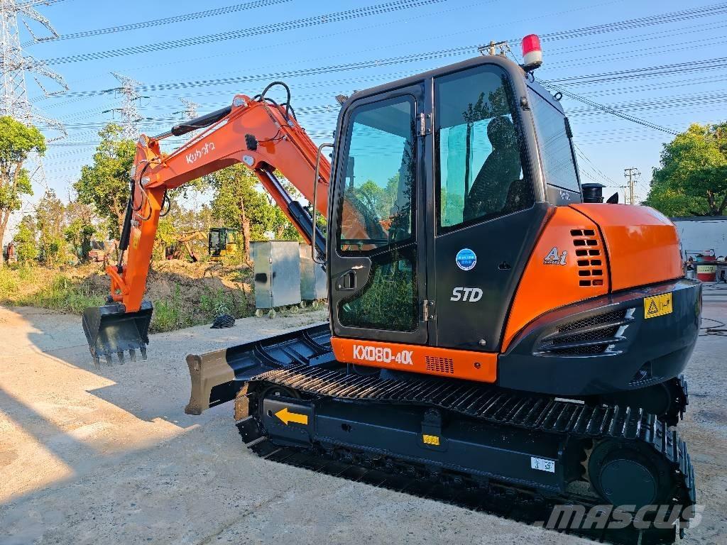 Kubota KX 080-4 CX Midikaivukoneet 7t - 12t