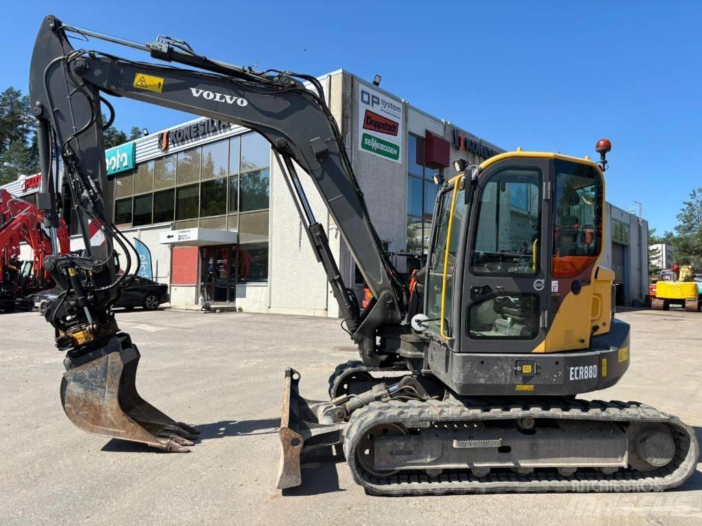 Volvo ECR88D Midikaivukoneet 7t - 12t