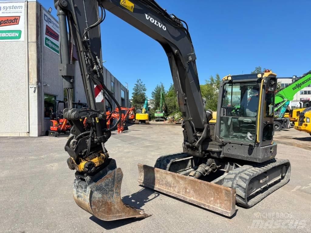 Volvo ECR88D Midikaivukoneet 7t - 12t