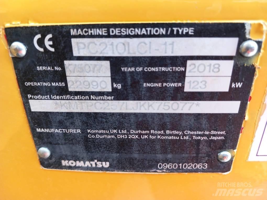 Komatsu PC210LCI-11 Telakaivukoneet