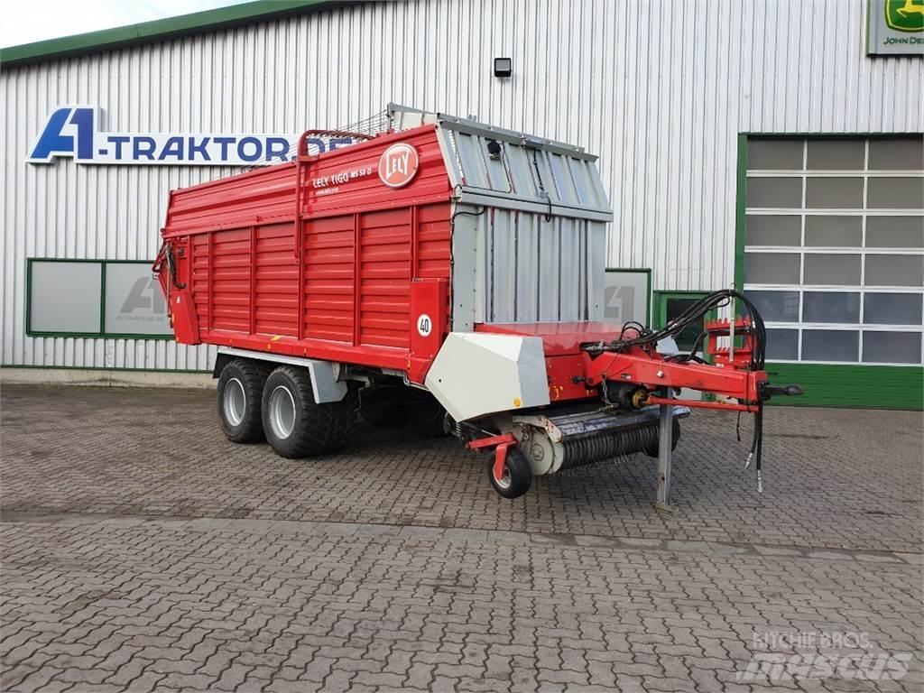 Lely TIGO MS 50D Keräävät noukinvaunut ja silppurivaunut