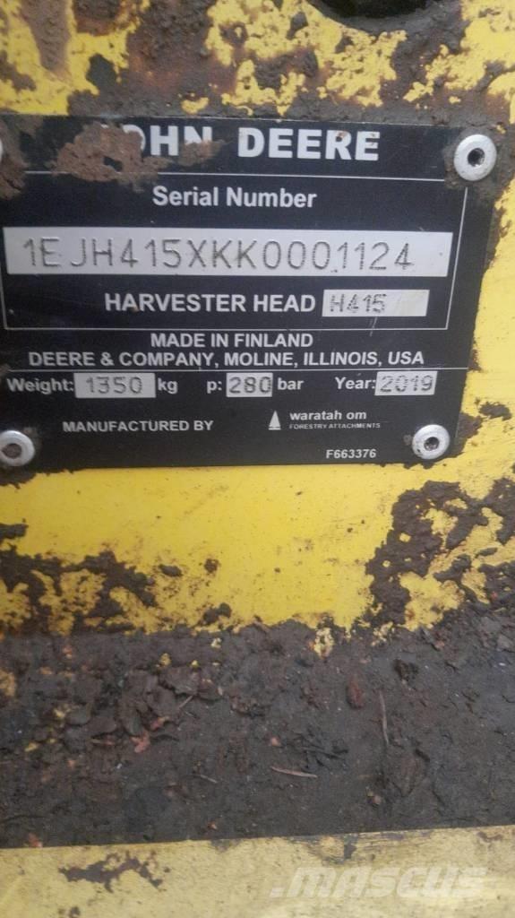 John Deere 1270 E Harvesterit