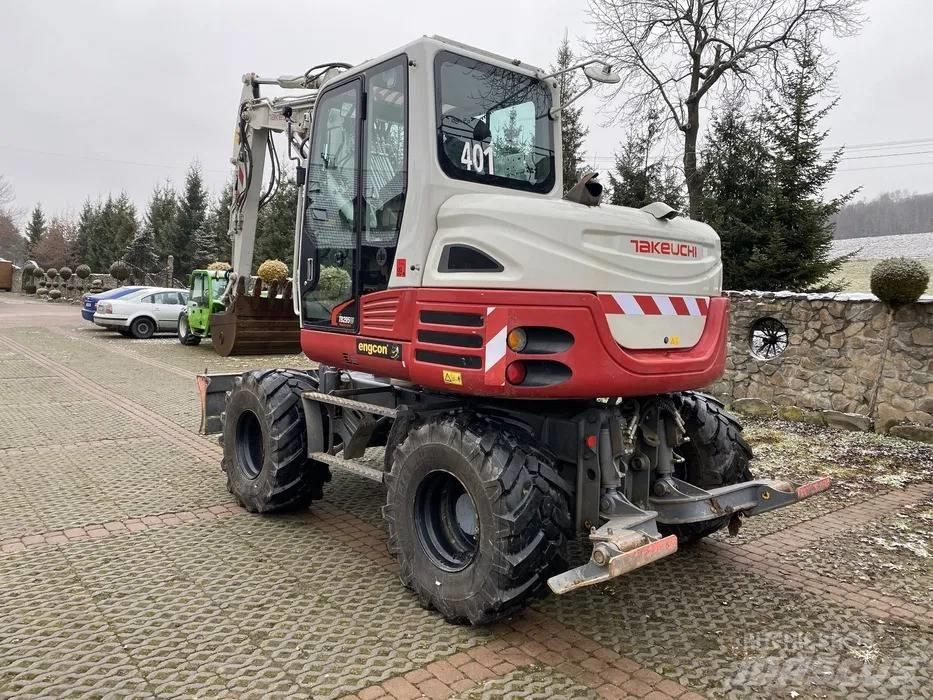 Takeuchi TB 295 Pyöräkaivukoneet