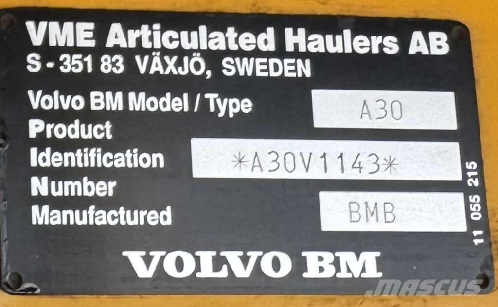 Volvo A 30 Dumpperit