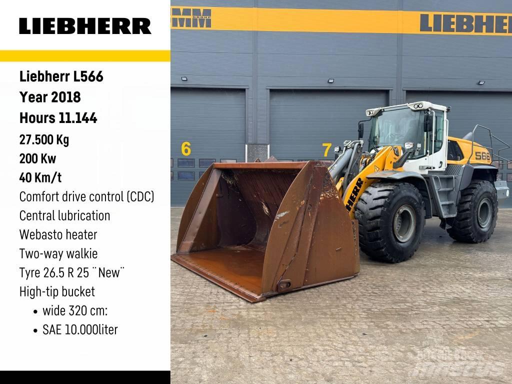 Liebherr L 566 Pyöräkuormaajat