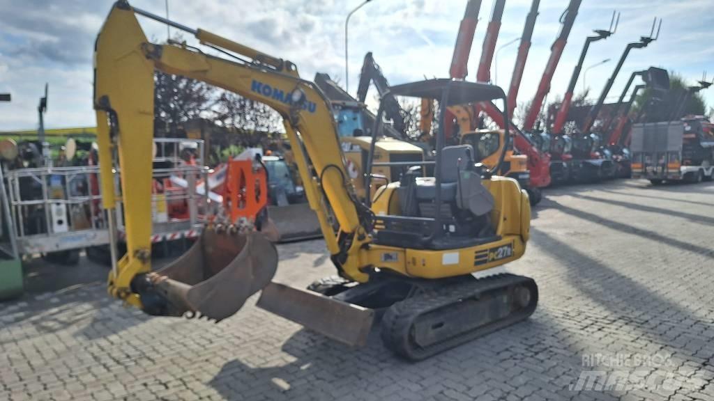 Komatsu PC27R-8 Minikaivukoneet < 7t