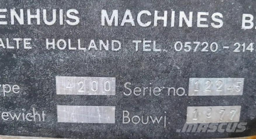 Veenhuis 4200 Lietteen levittimet