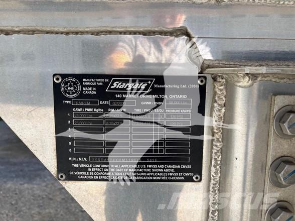  STARGATE FRAMELESS Sora- ja kippiperävaunut