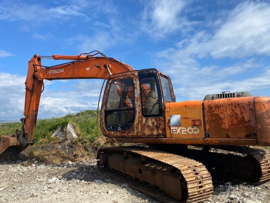 Hitachi EX 200-5 Telakaivukoneet