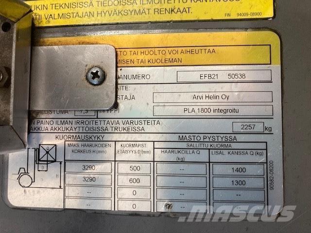 Mitsubishi FB15PNT Sähkötrukit