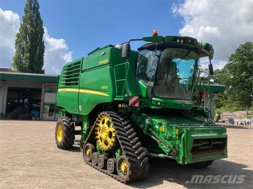 John Deere T670 Leikkuupuimurit